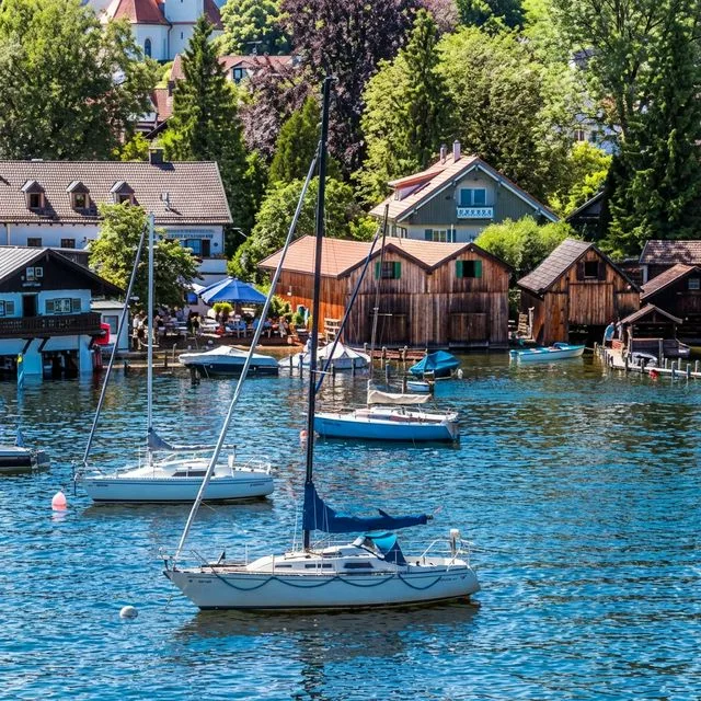 Anfahrt zur Praxis in Tutzing